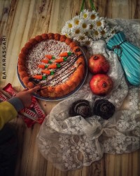 کیک هویج وگردو