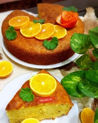 کیک پرتقالی معطر