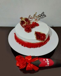 کیک ژئود انار