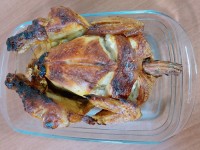 مرغ شکم پر تنوری