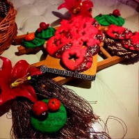 کوکی های انار و هندونه