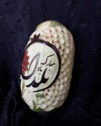 حکاکی هندوانه یلدا