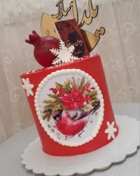 کیک یلدایی .۷۰۰ گرمی