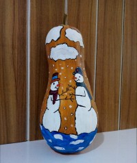 تزئین کدوی یلدا