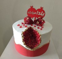 کیک یلدایی