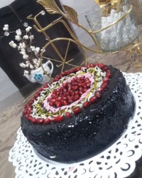 کیک خیس یلدایی