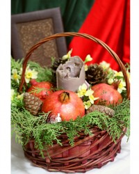 سبد میوه آرایی شب یلدا