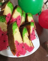 کیک وژله یلدایی