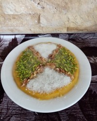 حلوا زعفران من برای برادرم ??????