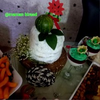 کیک برفی با طعم هندونه