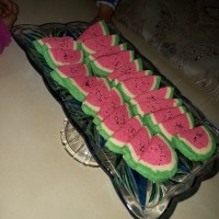بیسکوییت هندوانه ای