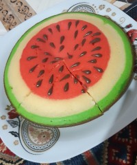 کیک هندونه ای یلدا?