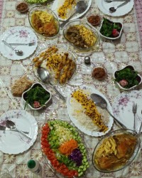 شام شب یلدا