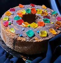 کیک پنبه ایی نسکافه ایی