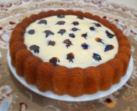 کیک کاستارد باسس کاسترد