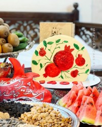 کیک یلدا (تاپ فوروارد) وارونه