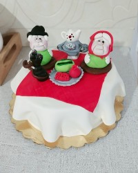 کیک یلدایی من