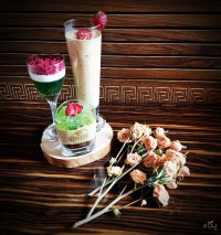 دسر با سه طعم مختلف