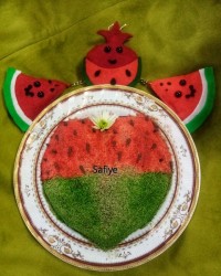 ژله مخملی یلدایی