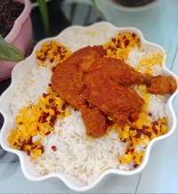 زرشک پلو با مرغ«دعوتنامه لطفا کپشن بخونید »