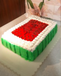کیک هندوانه (مخصوص یلدا)