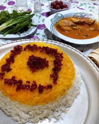 برنج و مرغ