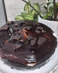 کیک شکلاتی نسکافه ای