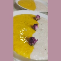 شیر برنج دو رنگ (◜‿◝)