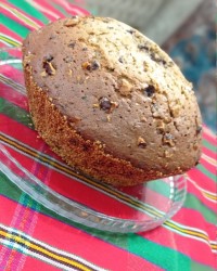 کیک قهوه شکلاتی باگردو