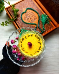 فرنی زعفرونی نذر مادرم زهرا