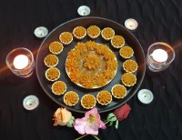 حلوا زعفرونی ویژه ایام فاطمیه