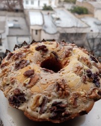 کیک ارده و گردو