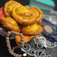 نان خرما رولی