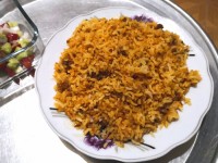 دم پختک گوشت چرخ کرده سالاد