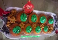 مافین پرتقالی و نخودچی