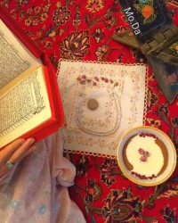 فرنی آرد برنج