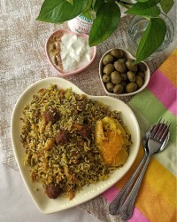 کلم پلوی شیرازی