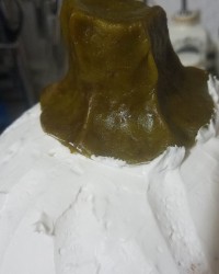 کیک خامه کشی شده من