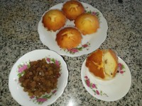 کاپ کیک کشمشی تنوری