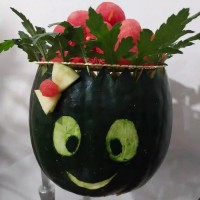 تزیین هندوانه (یلدامدرسه)