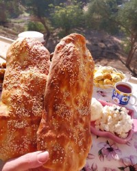 نان بربرى خانگی
