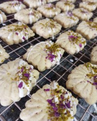 کوکی پسته و شکلات