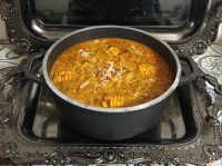 سوپ مرغ و سبزیجات