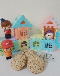 شیرینی کعک قرار گروهی دوستانه ❤️ آشپزی به وقت عشق ❤️