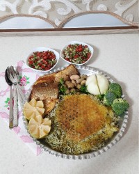 شوید پلو با ماهی
