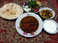 خوراک جگر جغور بغور