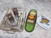 شیرکاکائو/ کیک/