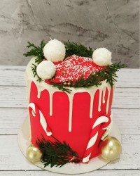 کیک کریسمسی