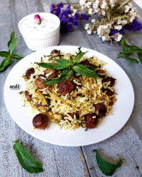 کلم پلو شیرازی