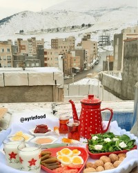 صبحانه ی زمستانی